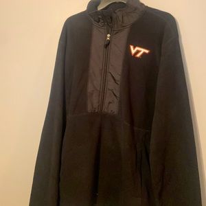 New with tags Virginia Tech fleece jacket